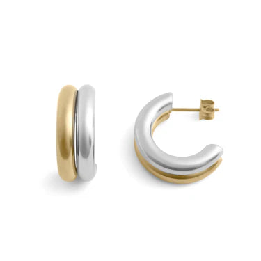Double Loop Chunky Hoops