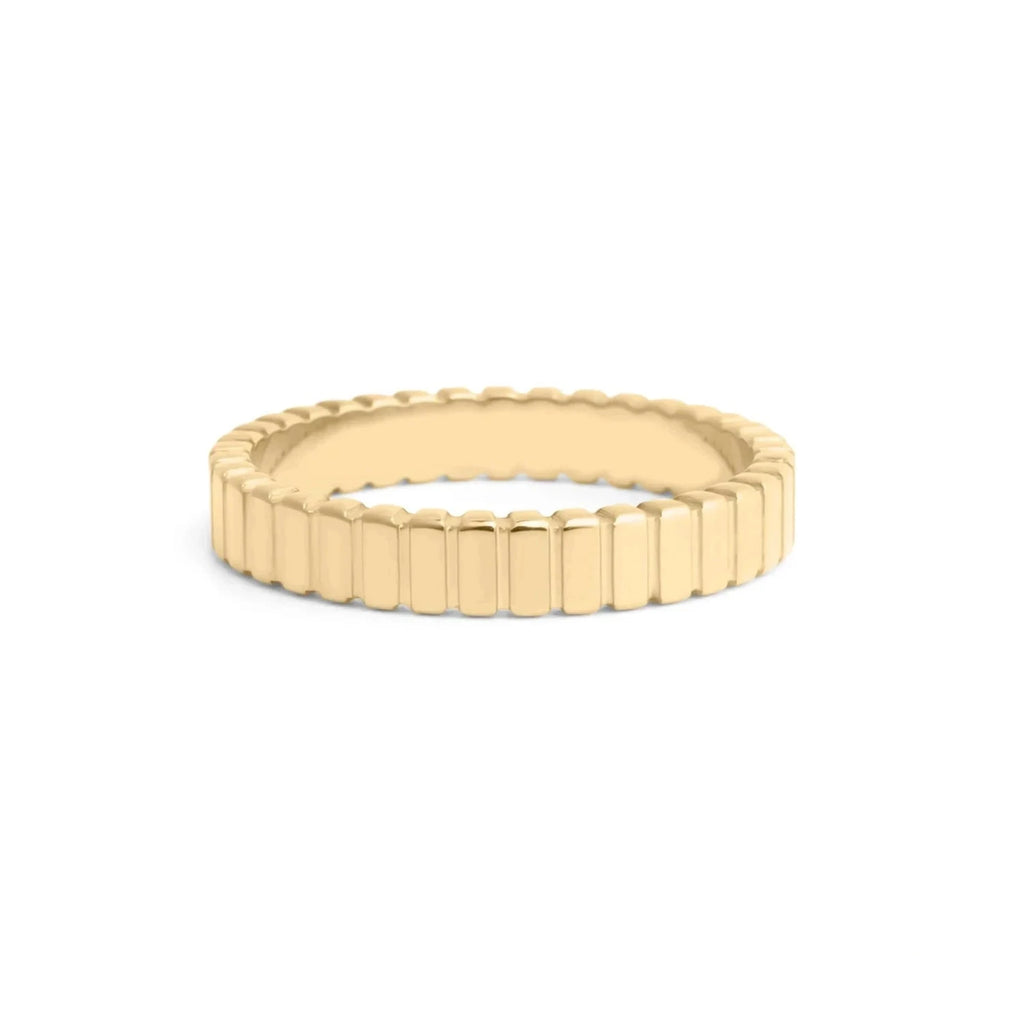 Jade Fluted Ring