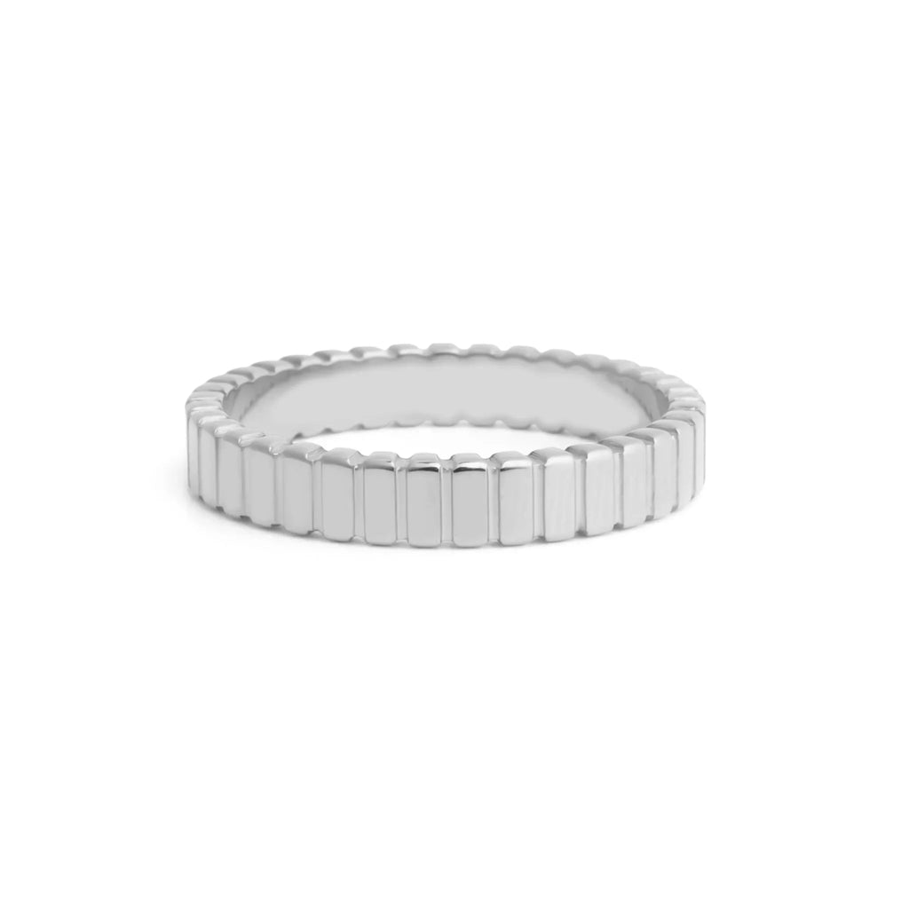 Jade Fluted Ring