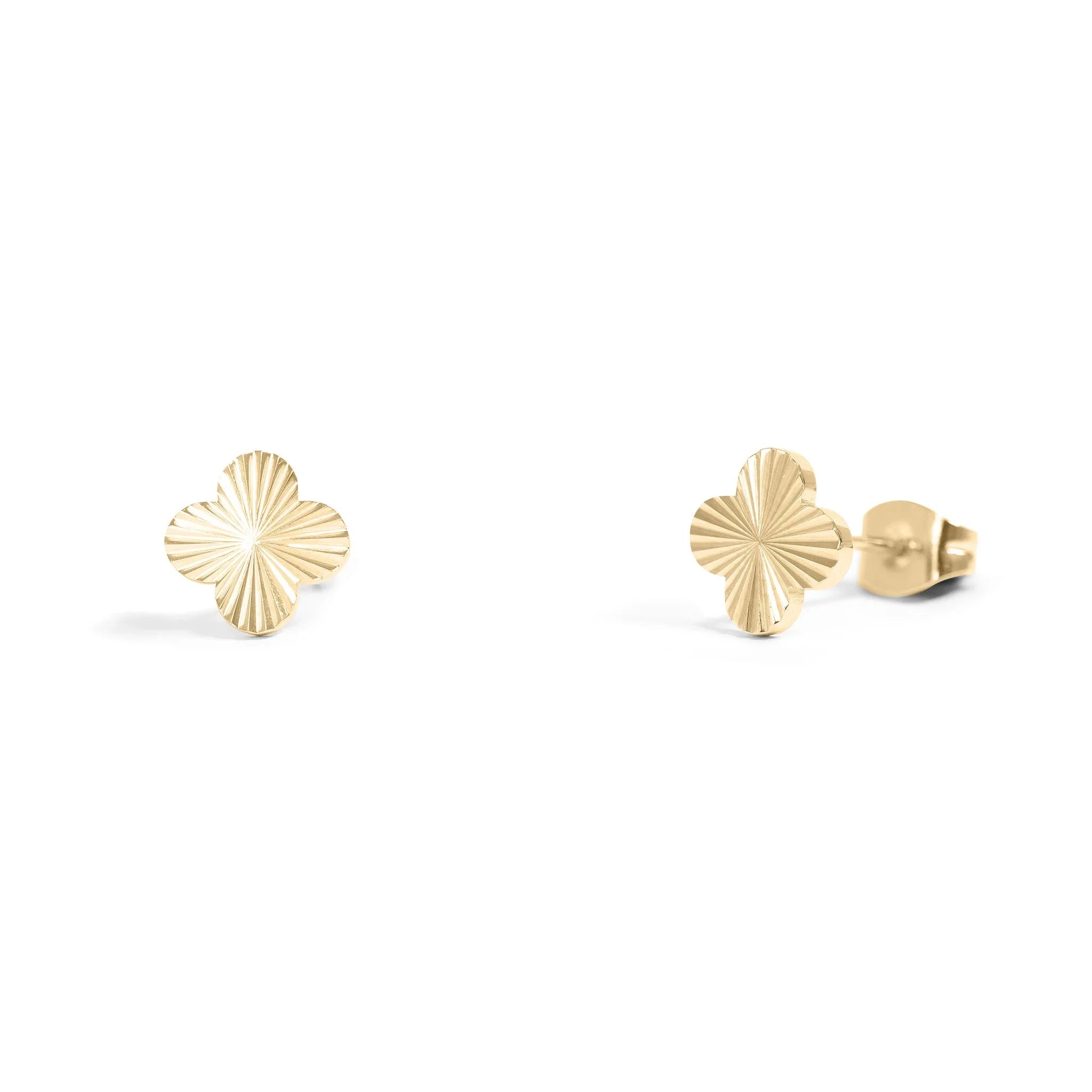 Lucky Clovera Studs