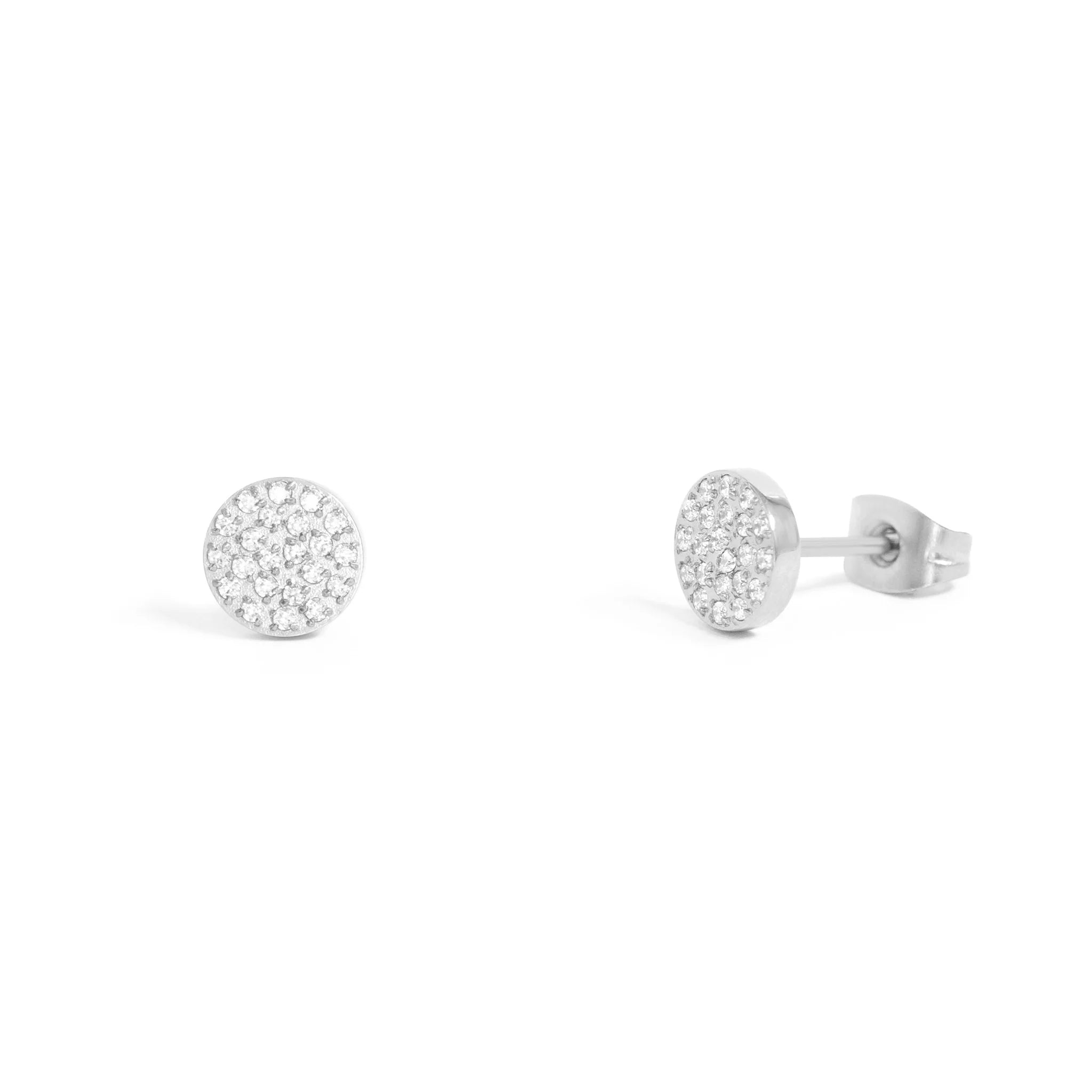 Luna Pavé Studs