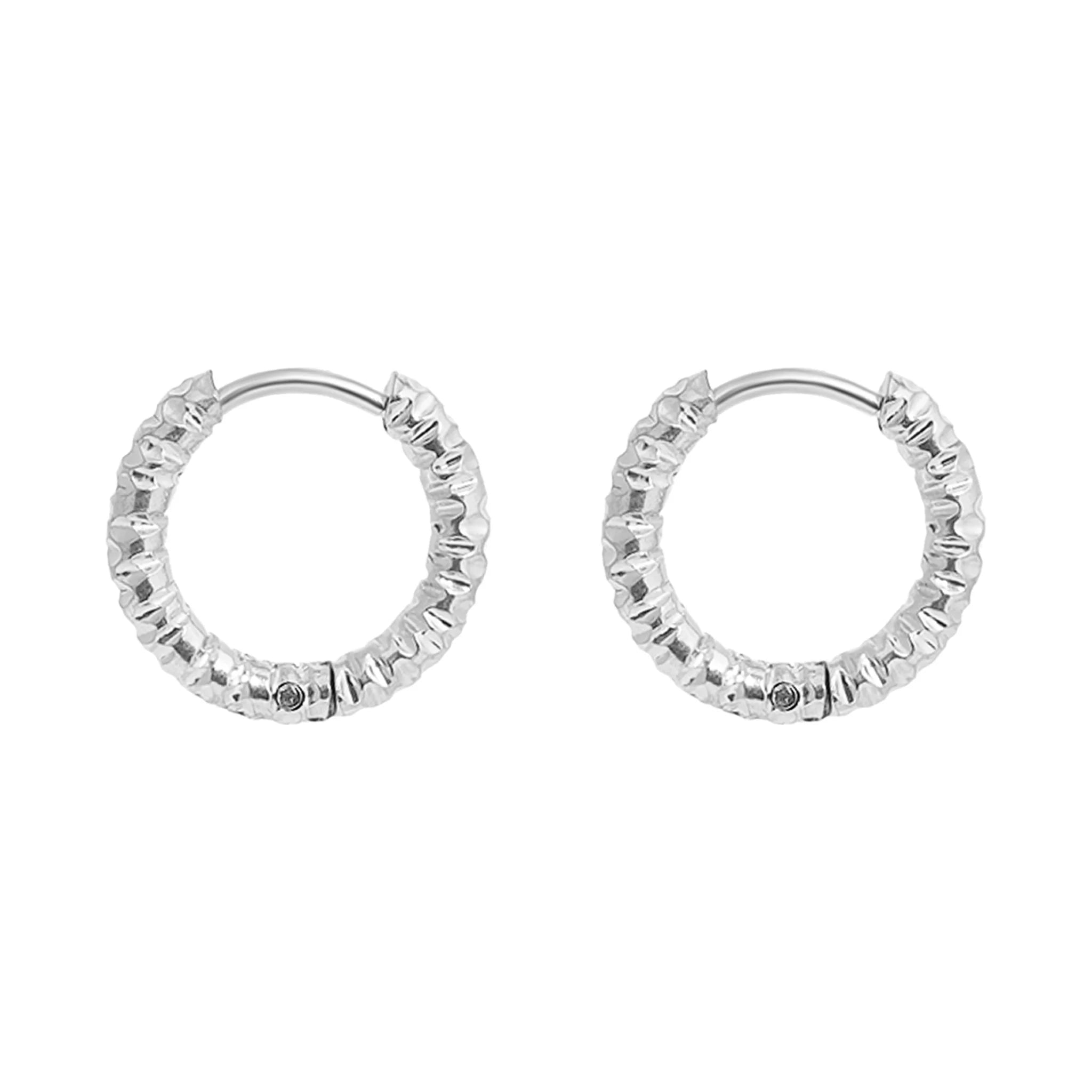 Sol Texture Hoops