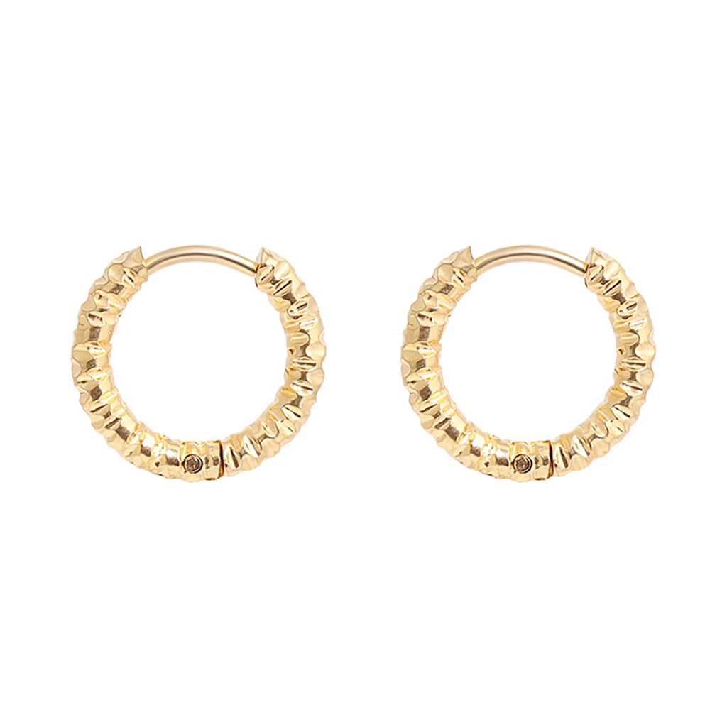 Sol Texture Hoops