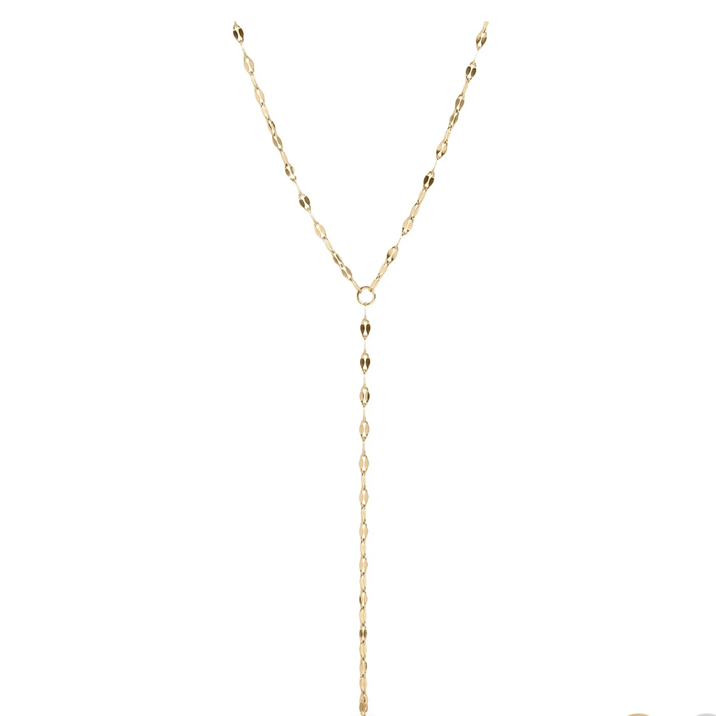 Valencia Lariat Chain Necklace