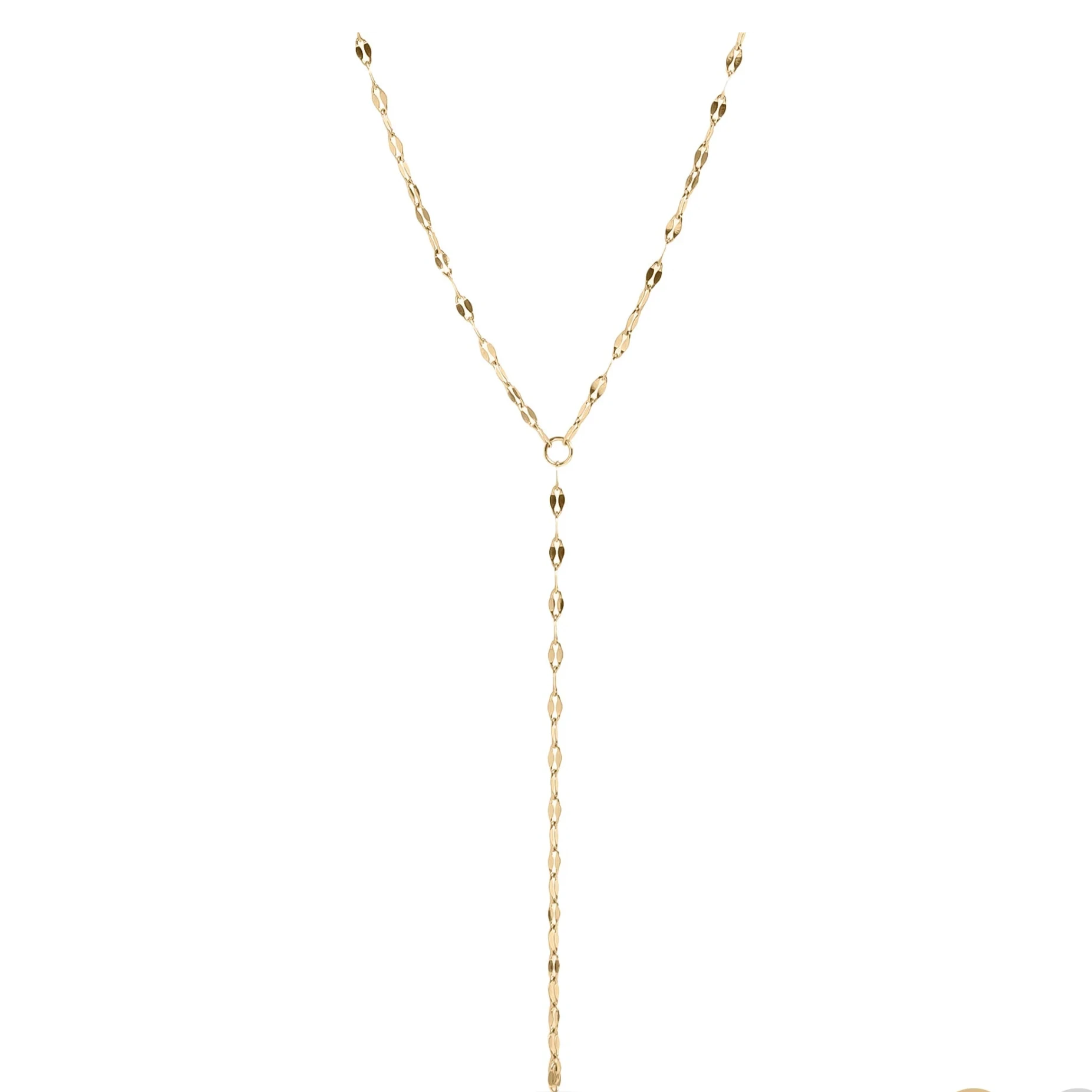 Valencia Lariat Chain Necklace