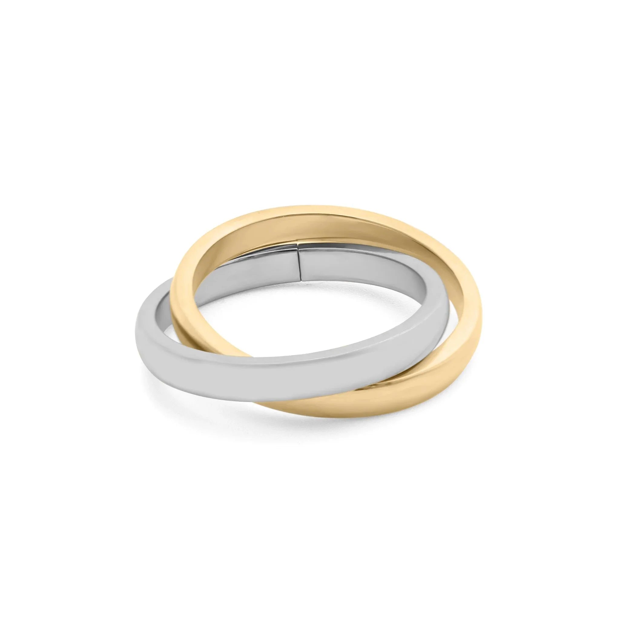 Z Mixed Metal Ring