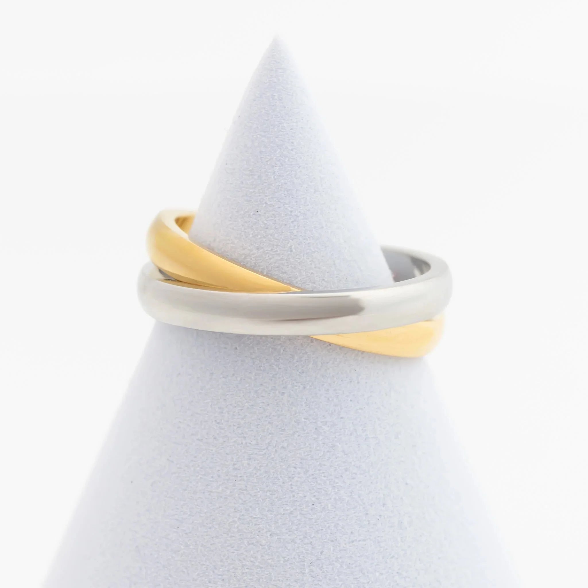 Z Mixed Metal Ring