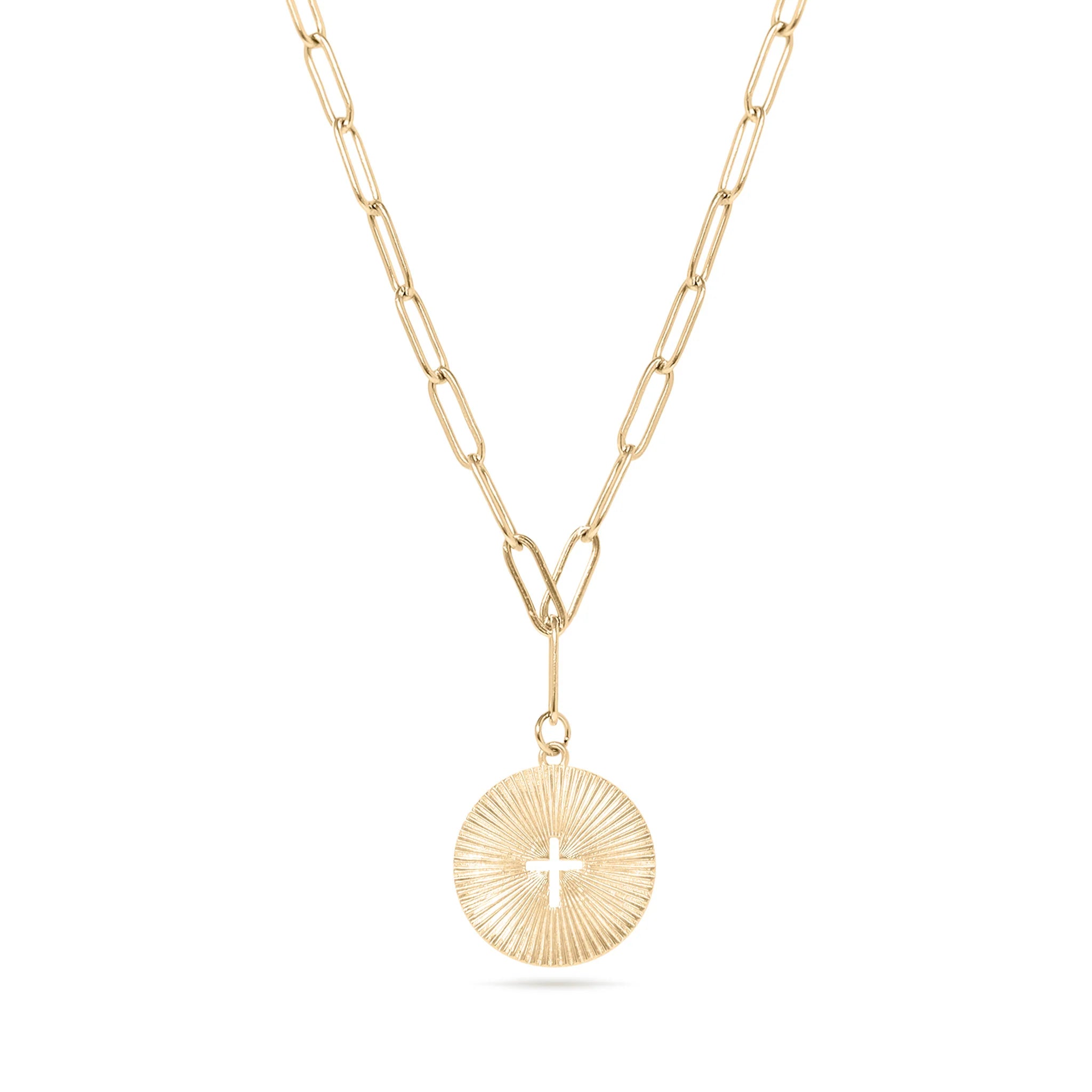 Sunshine Cross Necklace
